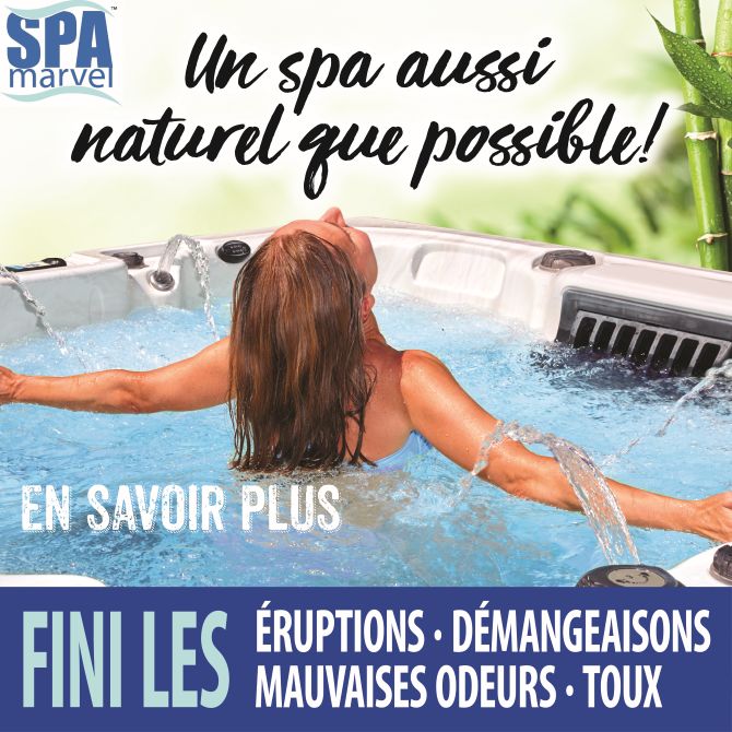 Chemical free hot tub